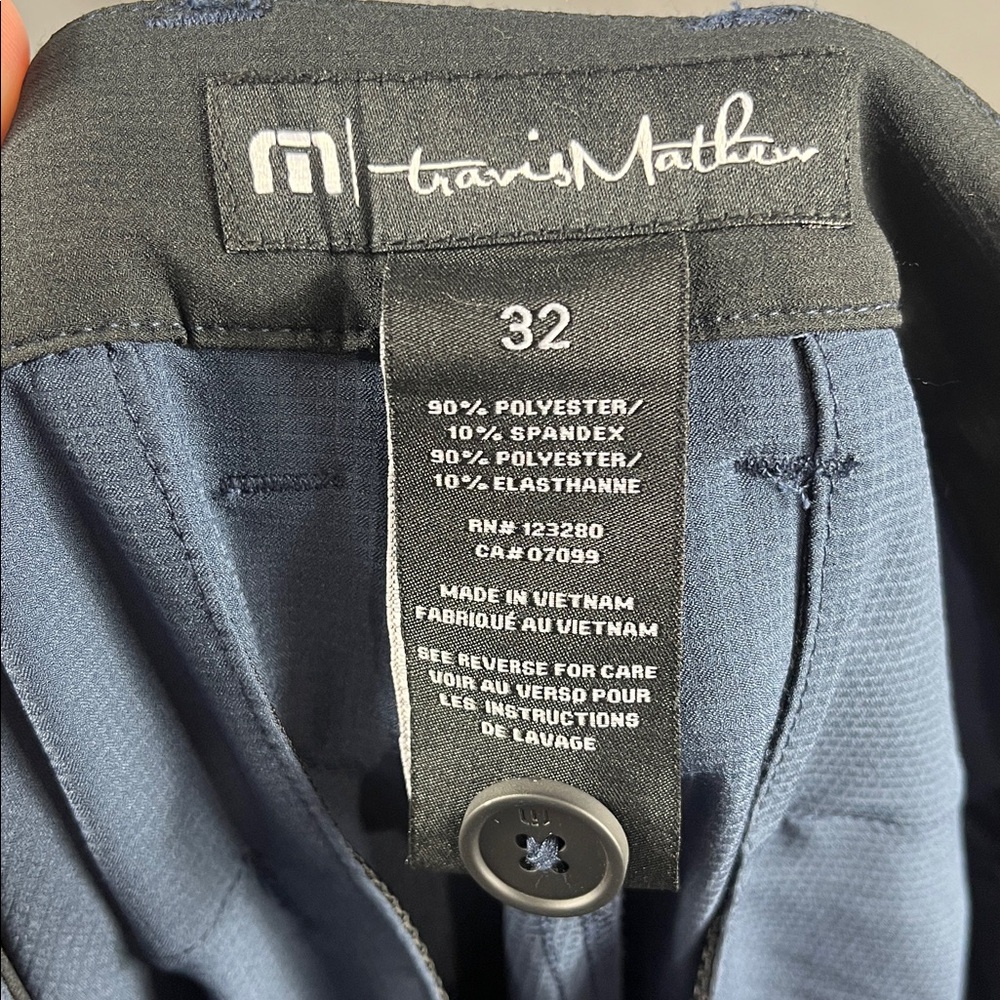 Travis Mathew Right On Time Golf‎ Pants 2020 in 4Navy. - Picture 10 of 11